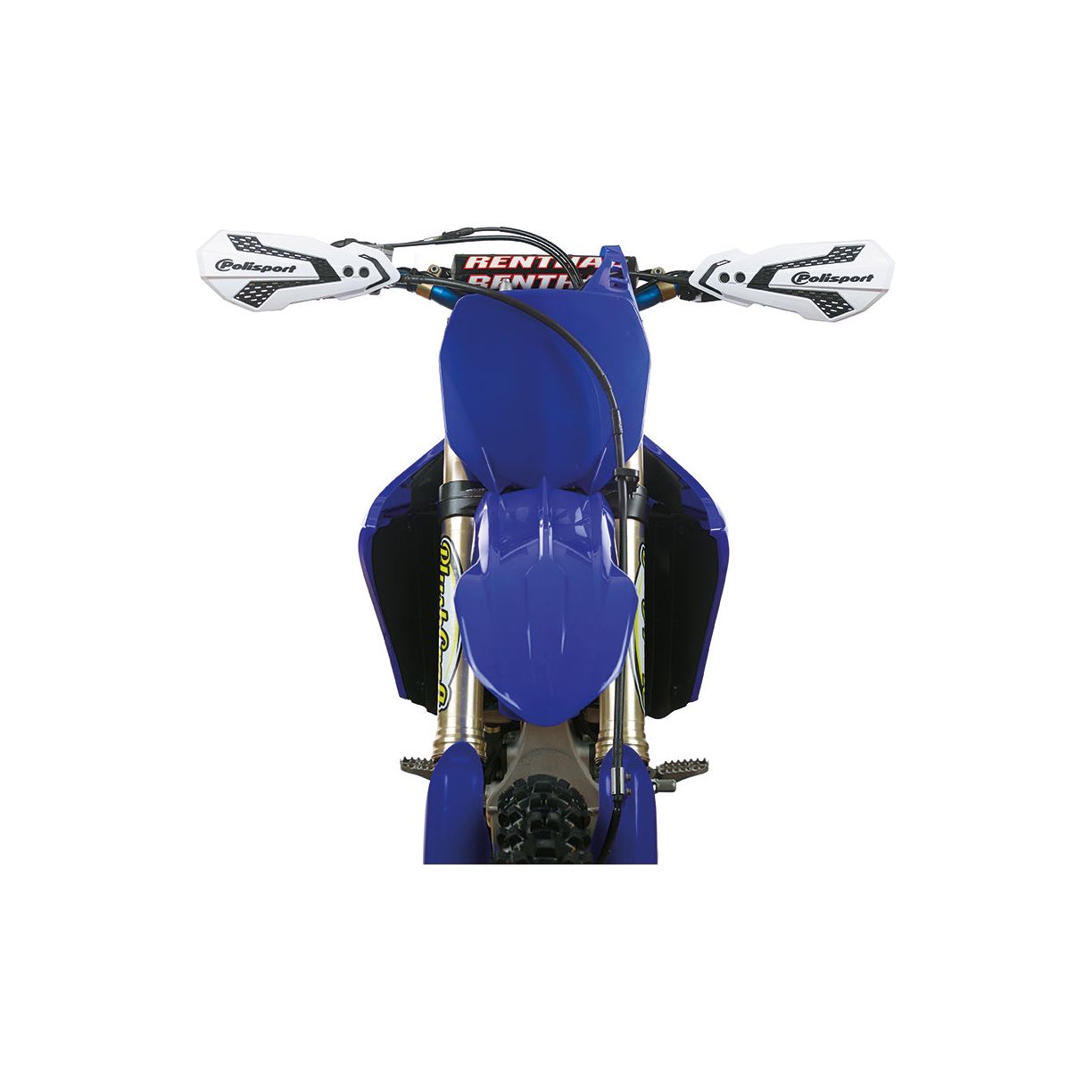 Mx Flow Handguards White/Black