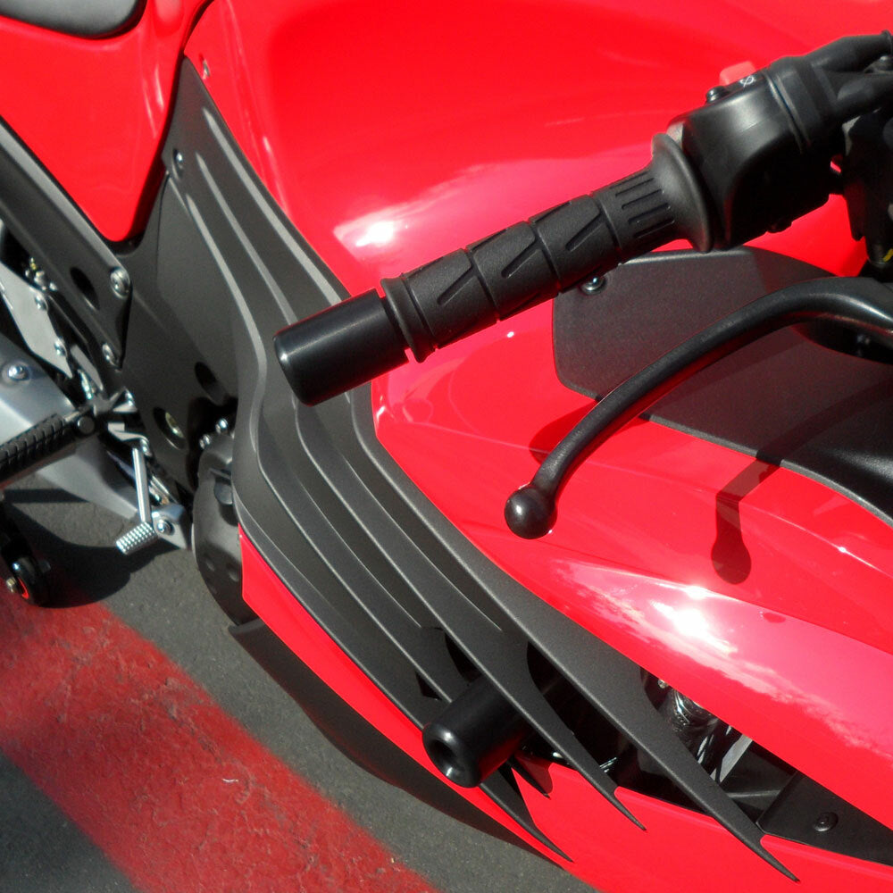 Bar End Sliders Black