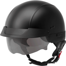 Hh 75 Half Helmet Matte Black Xl