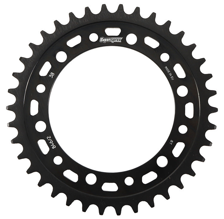 Rear Edge Sprocket Steel 38t 520 Blk Hon