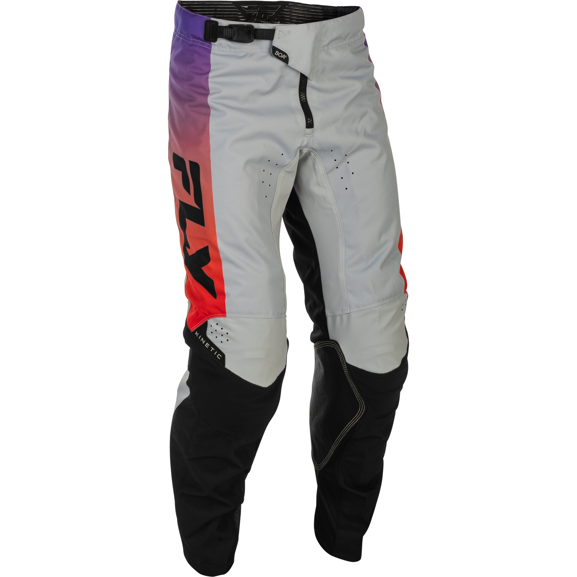 Kinetic Pants Grey/Red/Purple/Black Sz 36