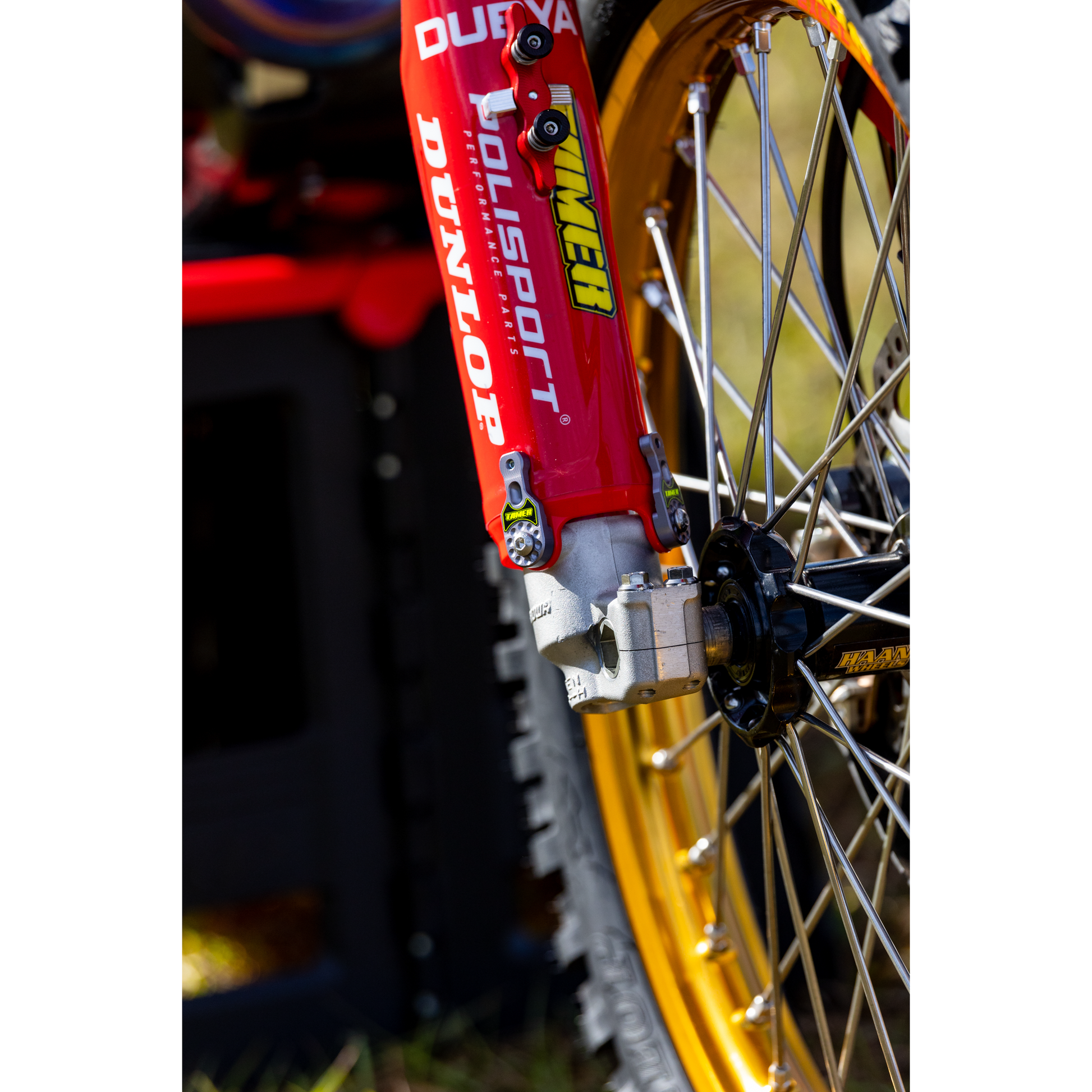 Tamer Fork Guard Bracket Singl Black