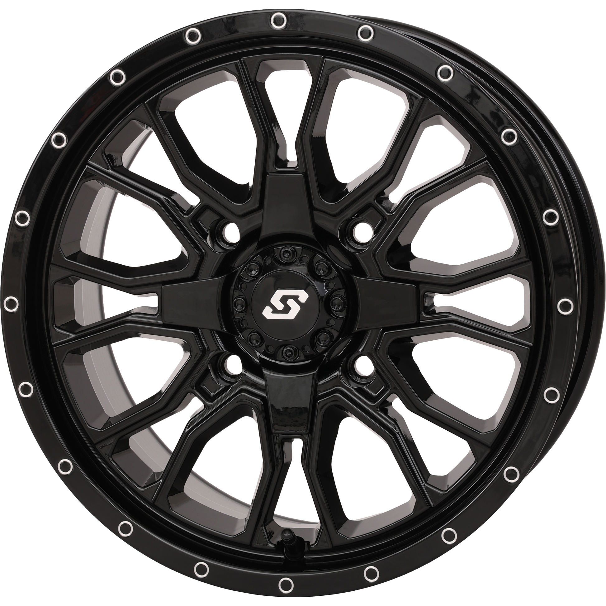 Fusion Dd Wheel  15x7 5+2 4/137 & 4/156 Gloss Black