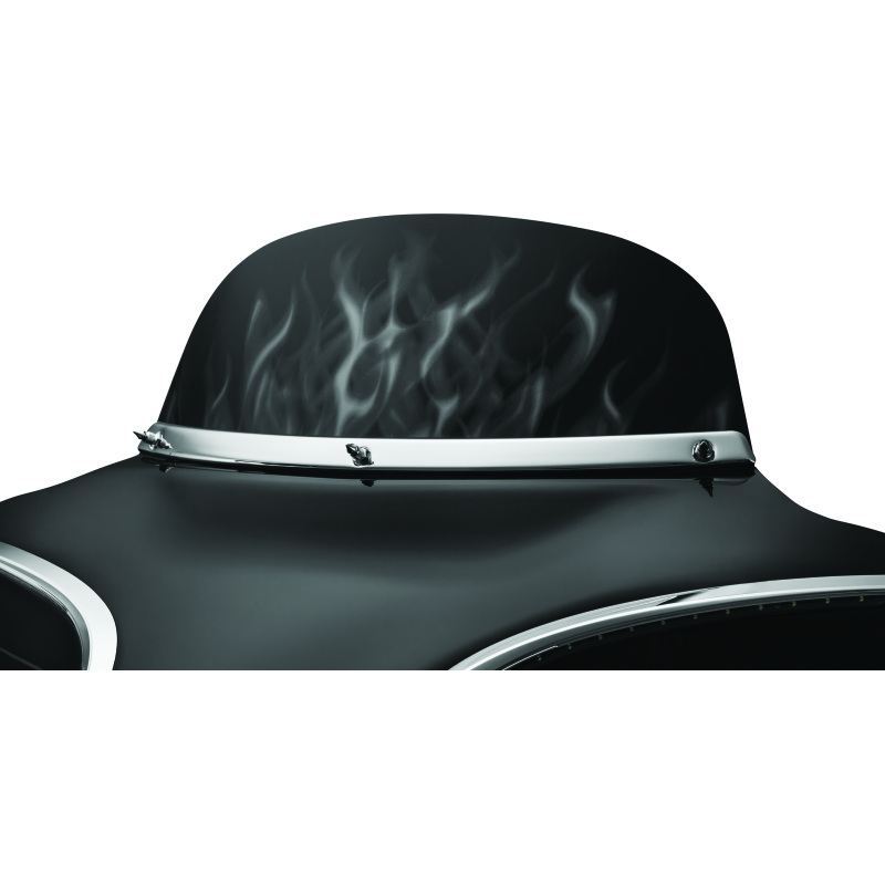Kuryakyn Smooth Windshield Trim 96-13 Touring Chrome