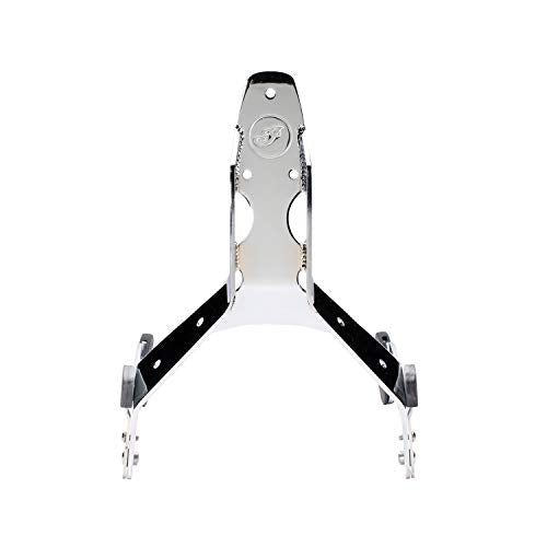 Indian Motorcycle Sissy Bar 12-Inch for Passenger, Chrome, Steel, Fits Specific Scout, Scout Sixty Models and More, Quick Release Technology, Easy Install, for Comfort and Support - 2880232-156