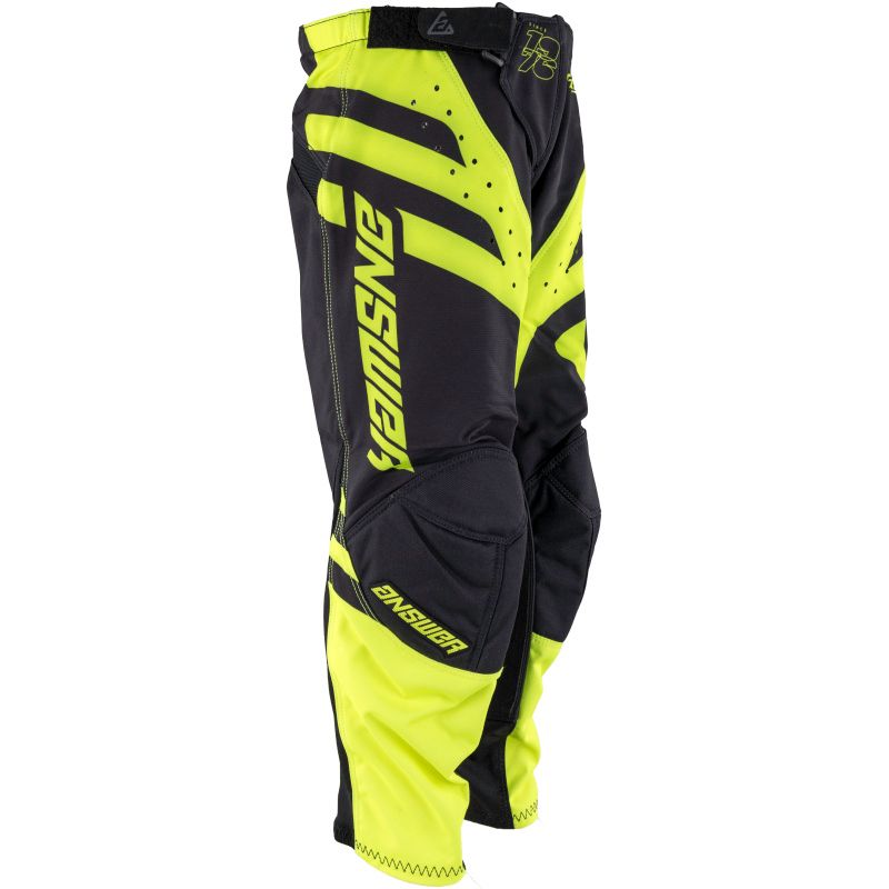 Answer 25 Arkon Nitrus Pants Black/Hyper Acid Youth Size - 16