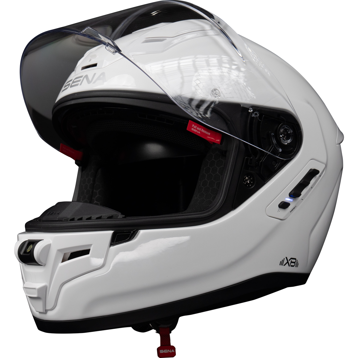 Phantom Xb Smart Ff Helmet White Lg