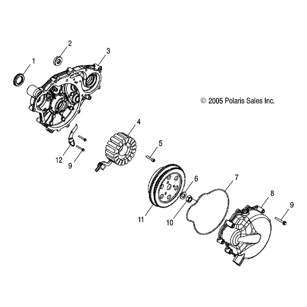 
                      
                        Polaris Ranger Engine Cover Assembly, Genuine OEM Part 1203626, Qty 1
                      
                    