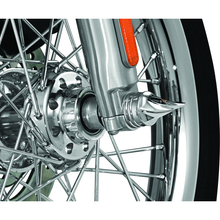 Kuryakyn Twisted Axle Caps Chrome