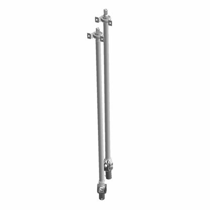 Polaris Ranger Prop Shaft with Bearing, Front, Genuine OEM Part 1332908, Qty 1