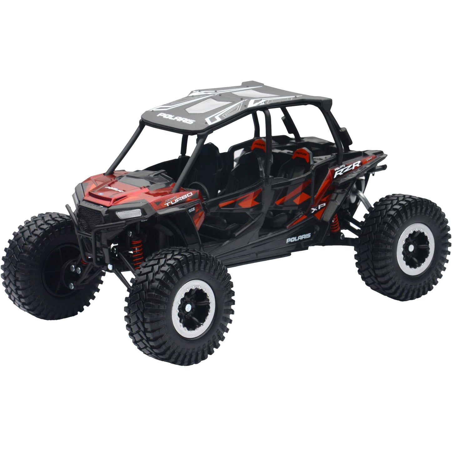 Replica 1:18 Utv Polaris Rzr 4 Turbo Xp Rc Red
