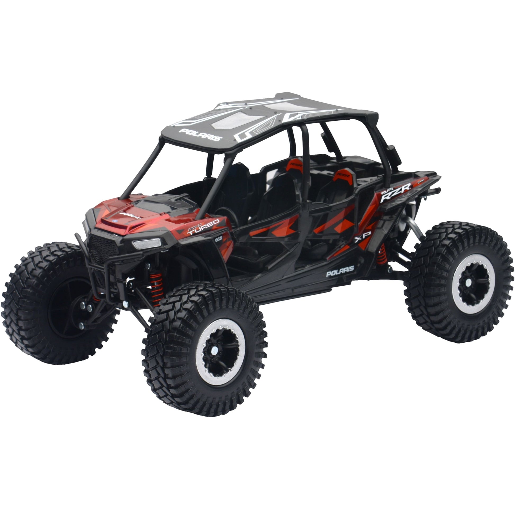 Replica 1:18 Utv Polaris Rzr 4 Turbo Xp Rc Red
