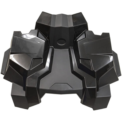 Polaris ATV Center Radiator Shroud, Gloss Black, Genuine OEM Part 5454714-070, Qty 1