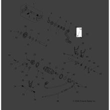 Polaris ATV Lock Washer, Shift Lever, Genuine OEM Part 7556446, Qty 1