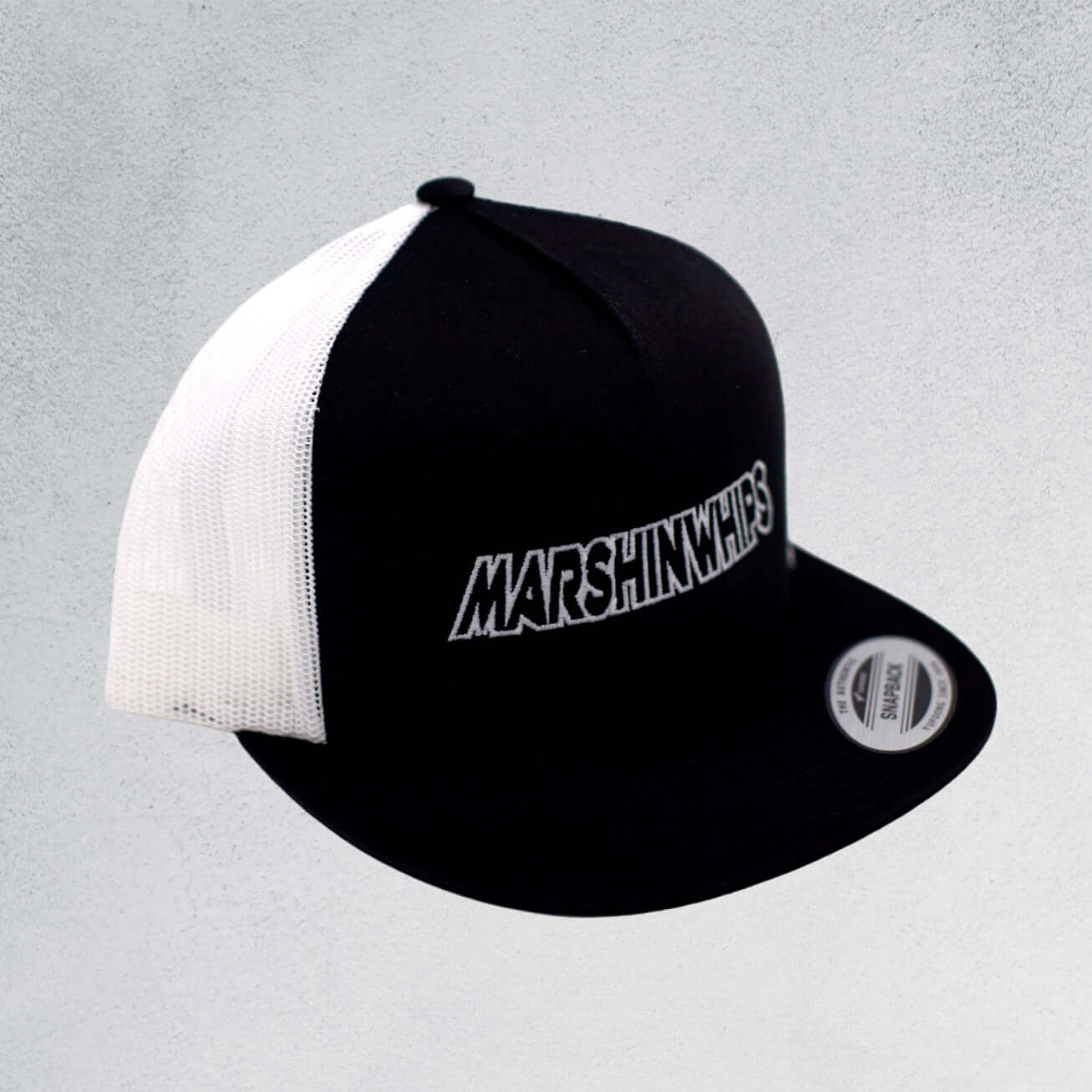Marshin Whips Flat Bill Snapback Hat