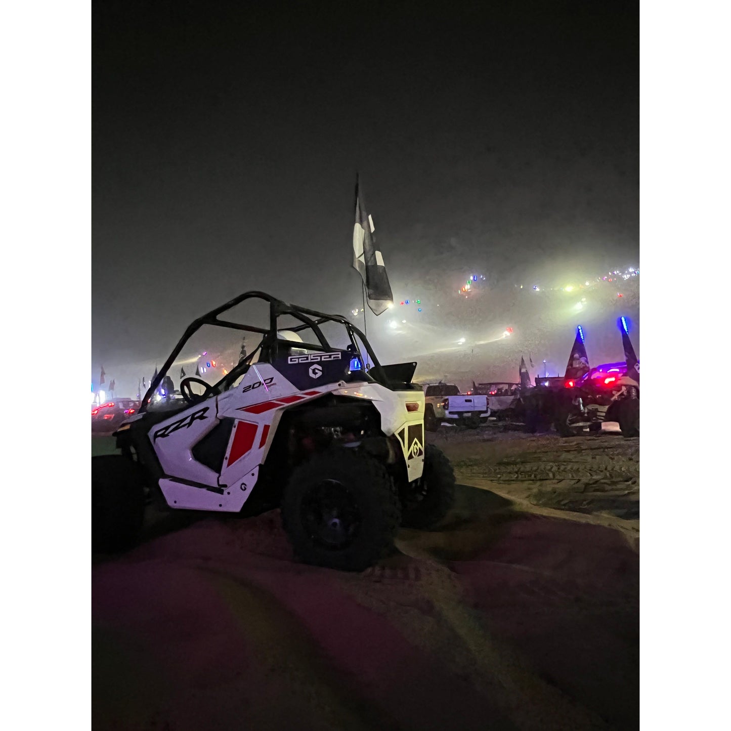 POLARIS RZR 200 - REAR FASCIA