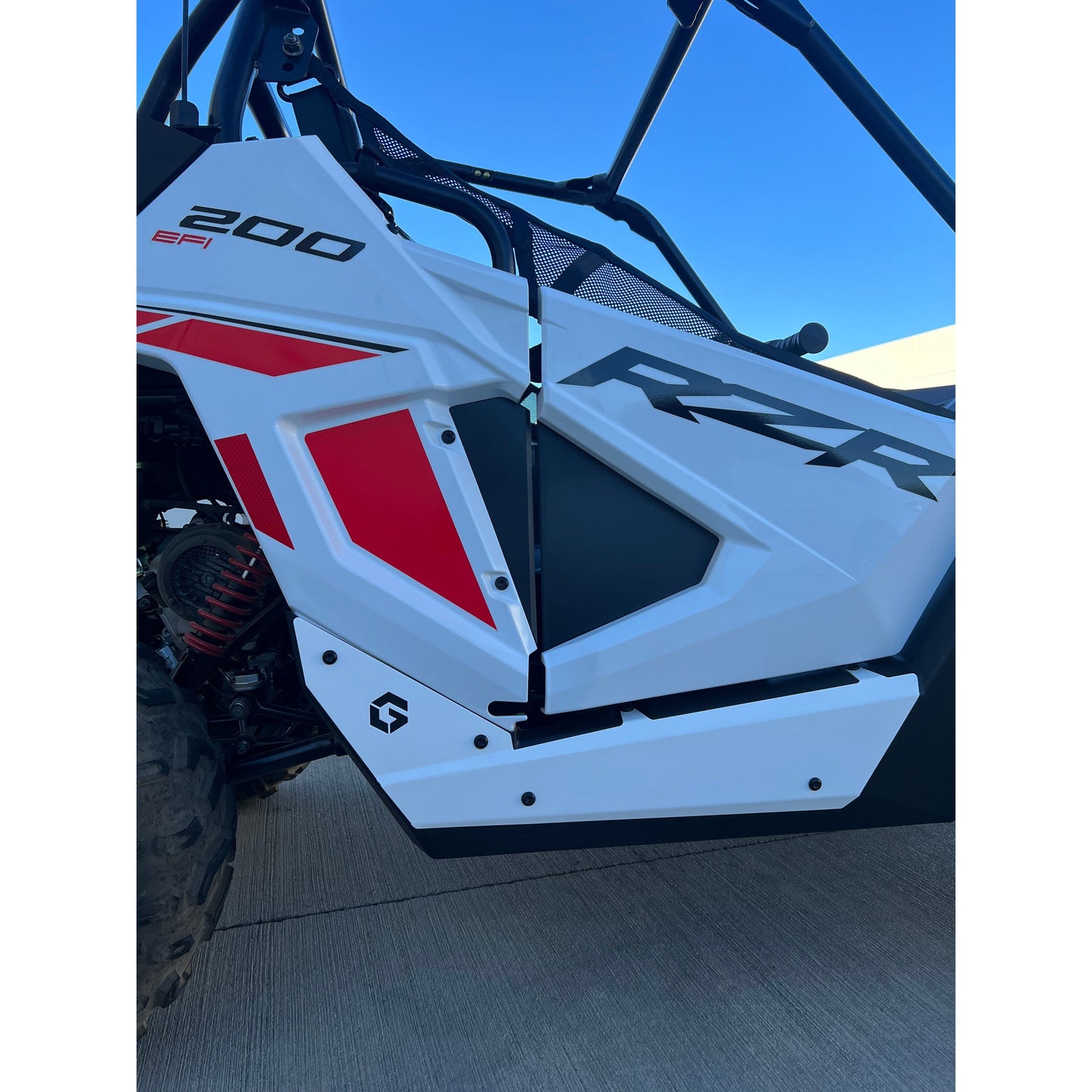 POLARIS RZR 200 - KICK PLATES