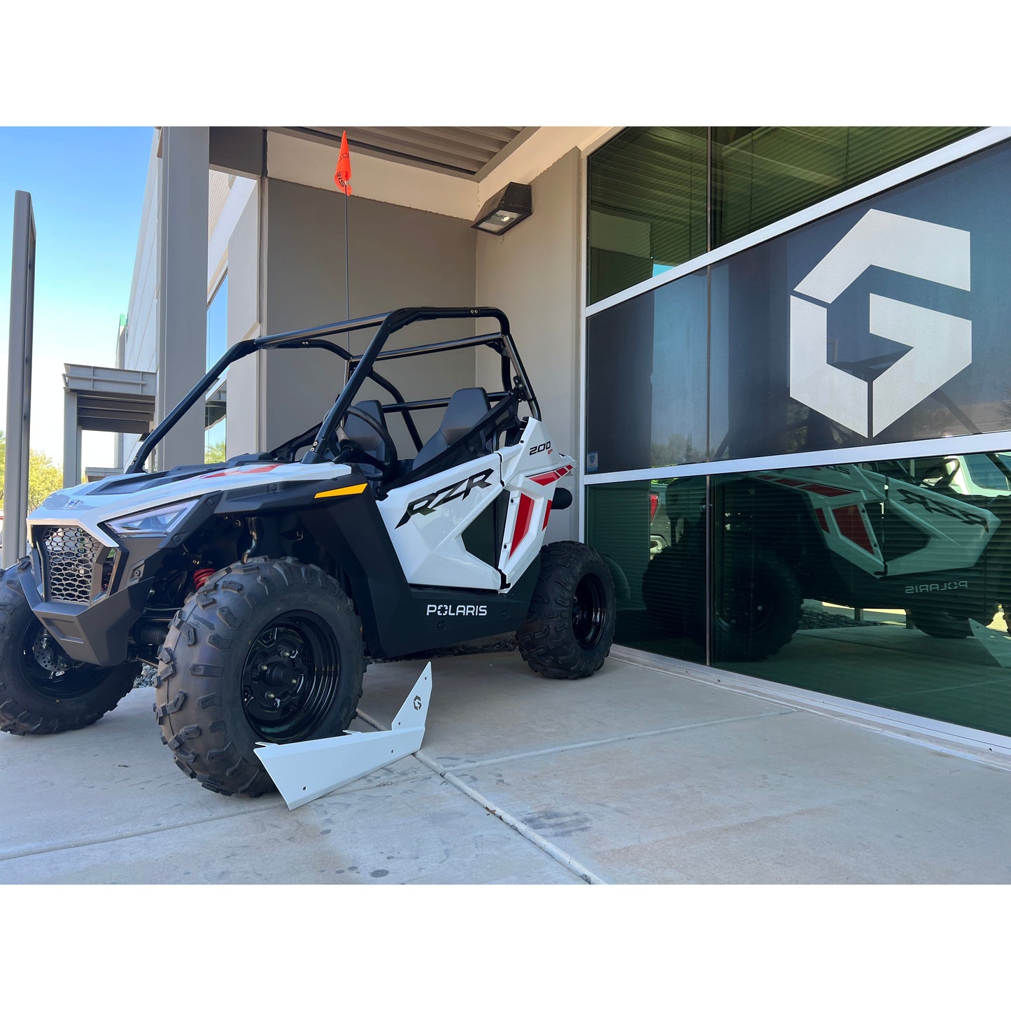 POLARIS RZR 200 - KICK PLATES