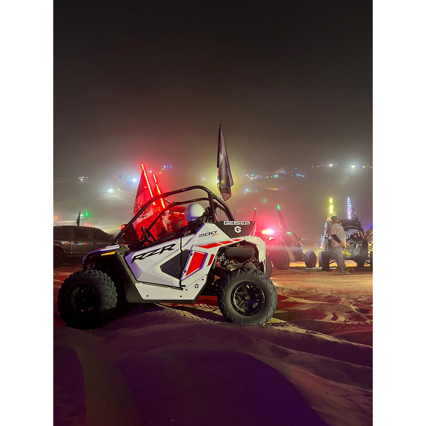 POLARIS RZR 200 - NUMBER PLATES