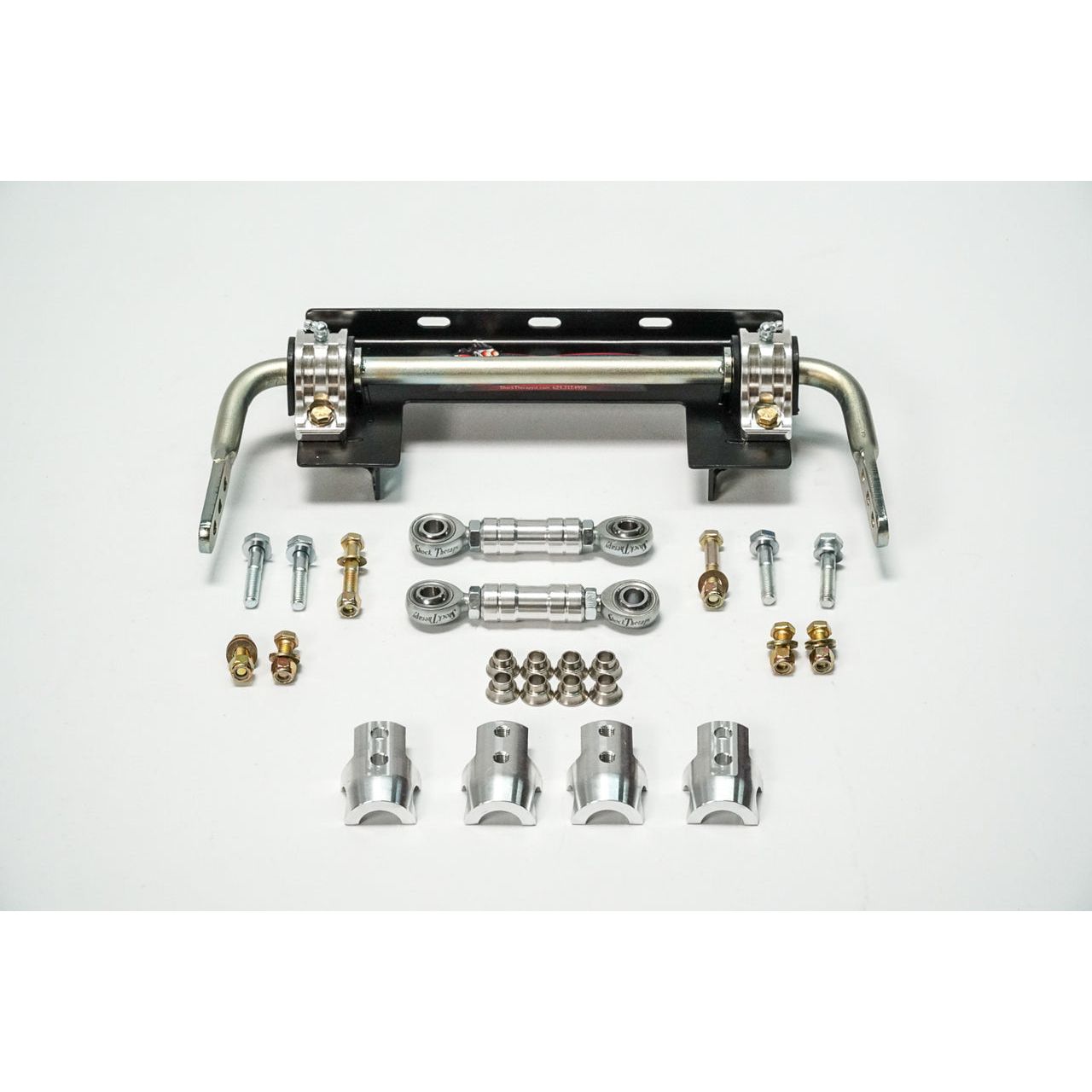 Complete front sway bar kit