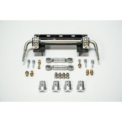 Complete front sway bar kit