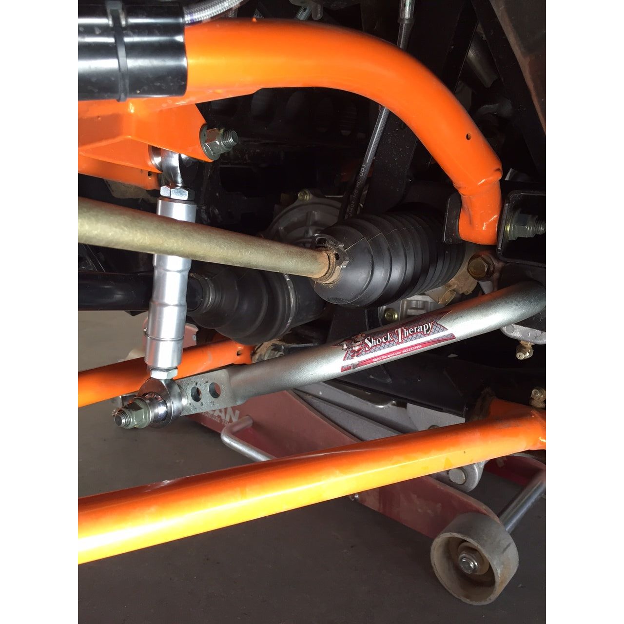 Optional, Billet Aluminum, adjustable links 