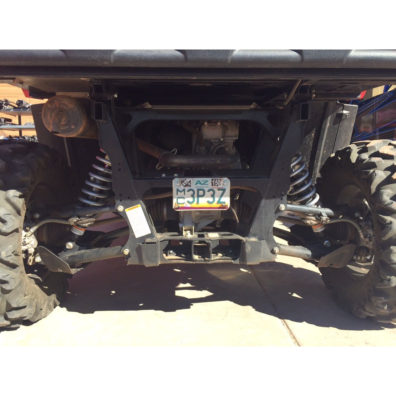Rear kit installed.