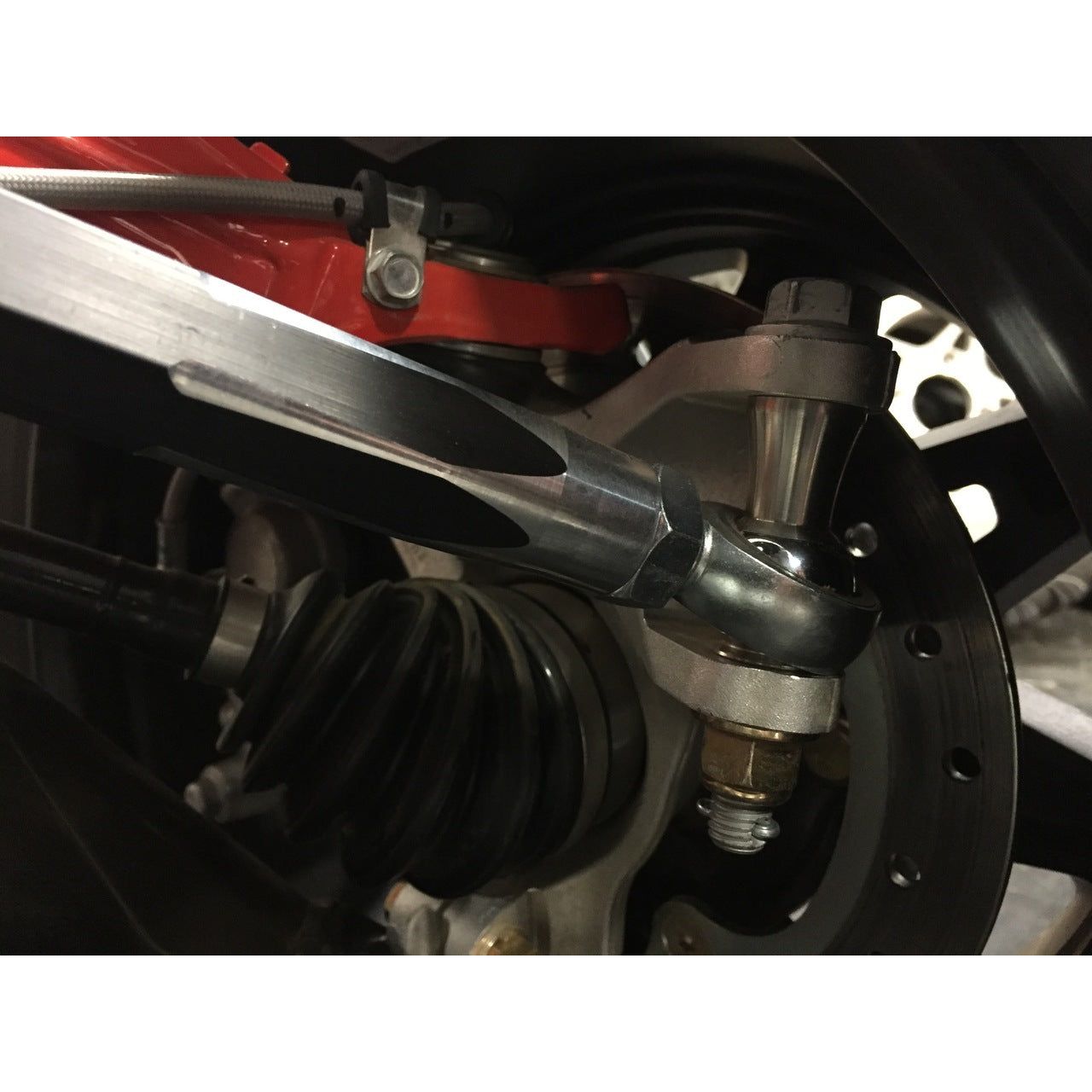 BSD Tie Rod kit installed (patent pending)