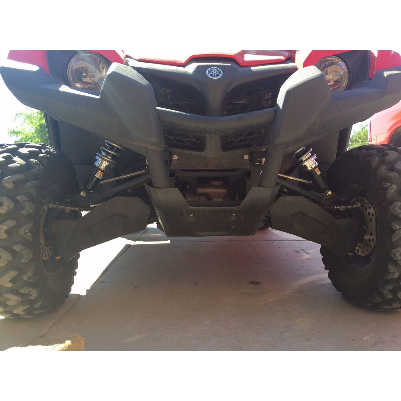 Front kit installed