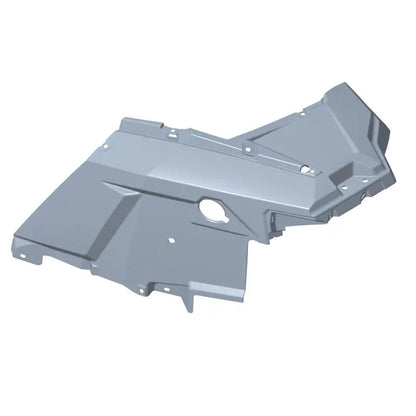 Polaris RZR Front Right Hand Painted Fender, Black Pearl - 5454654-666