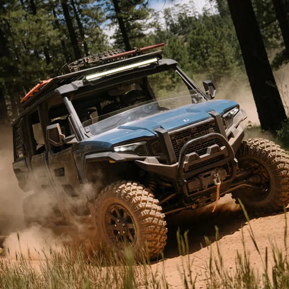 Lock & Ride Half Windshield - Hard Coat Poly 2884411