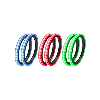6.5" RGB LED Speaker Rings (Pair) | UTVS-65LSR