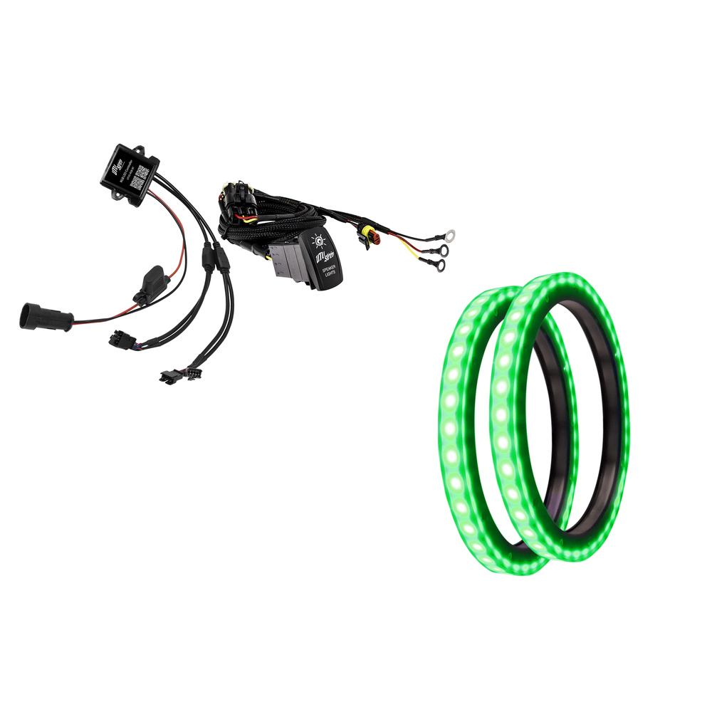 
                      
                        8" RGB LED Speaker Rings (Pair) | UTVS-8LSR
                      
                    