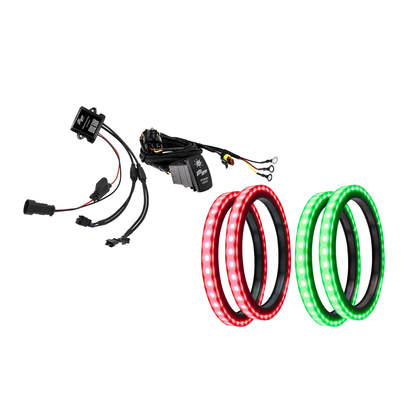 6.5" RGB LED Speaker Rings (Pair) | UTVS-65LSR