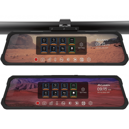 Acument Front/ Rearview mirror switch control system