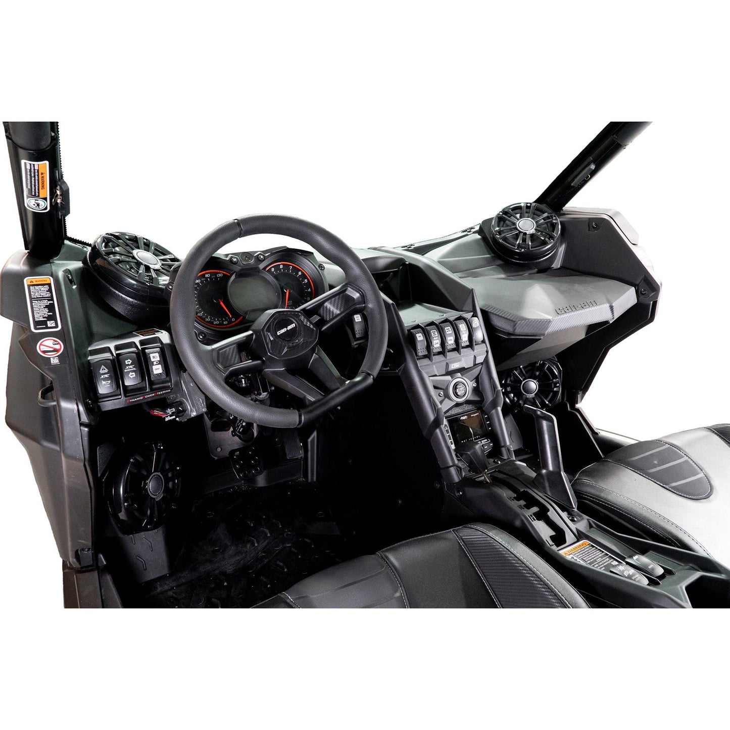Can-Am® X3 Signature Series Stage 8 Stereo Kit | UTVS-X3-S8-S