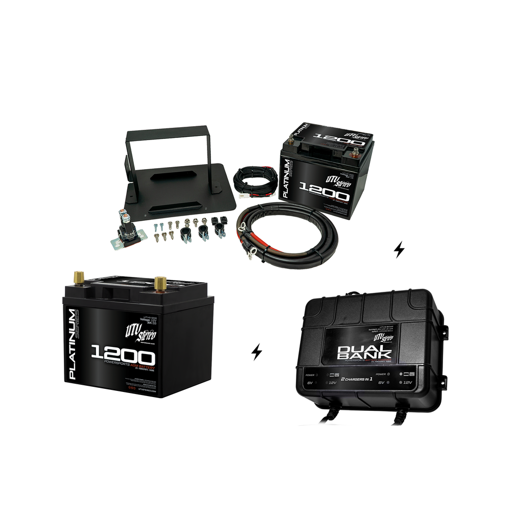 
                      
                        Dual-Bank Battery Charger / Maintainer | UTVS-BCM2
                      
                    