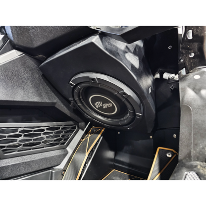 RZR® Pro Series 12" Vented Dash Subwoofer Enclosure ('20-'24 Models) | UTVS-PRO-VENC-DASH-12
