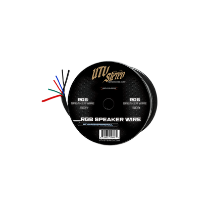 6 Conductor RGB Speaker Wire - 50' | UTVS-RGB-SPWIRE-50
