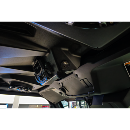 USB & Auxiliary Flush Mount Adapter for Source Units | UTVS-USB/AUX-FLMT