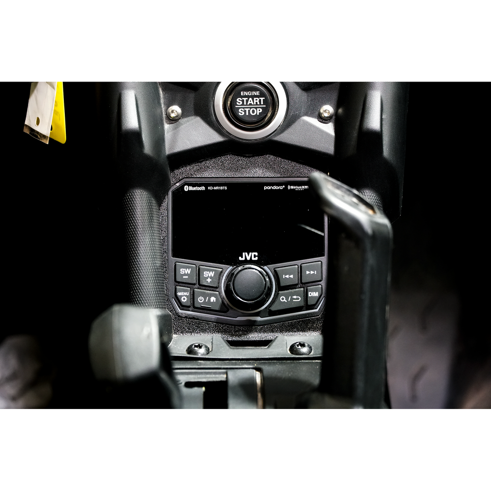 
                      
                        Can-Am® X3 JVC KD-MR1BTS Lower Head Unit Mount | UTVS-X3-HUMT-LW-JVC
                      
                    