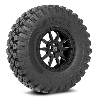 Alpha on 15x7 V15 SB UTV Wheel and Tire Kit - Valor Offroad