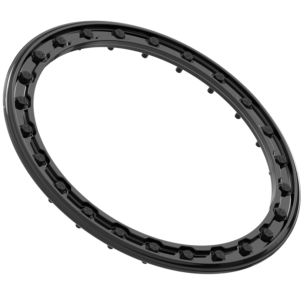 VBR20 Beadlock Ring Gloss Black