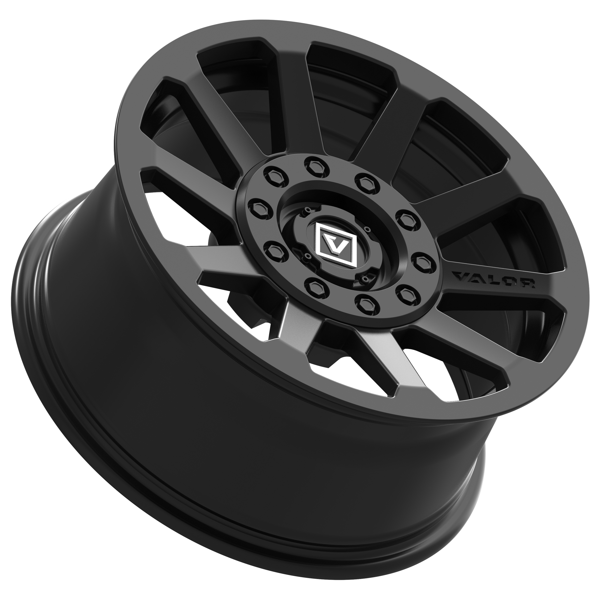 V02 UTV Wheel Satin Black