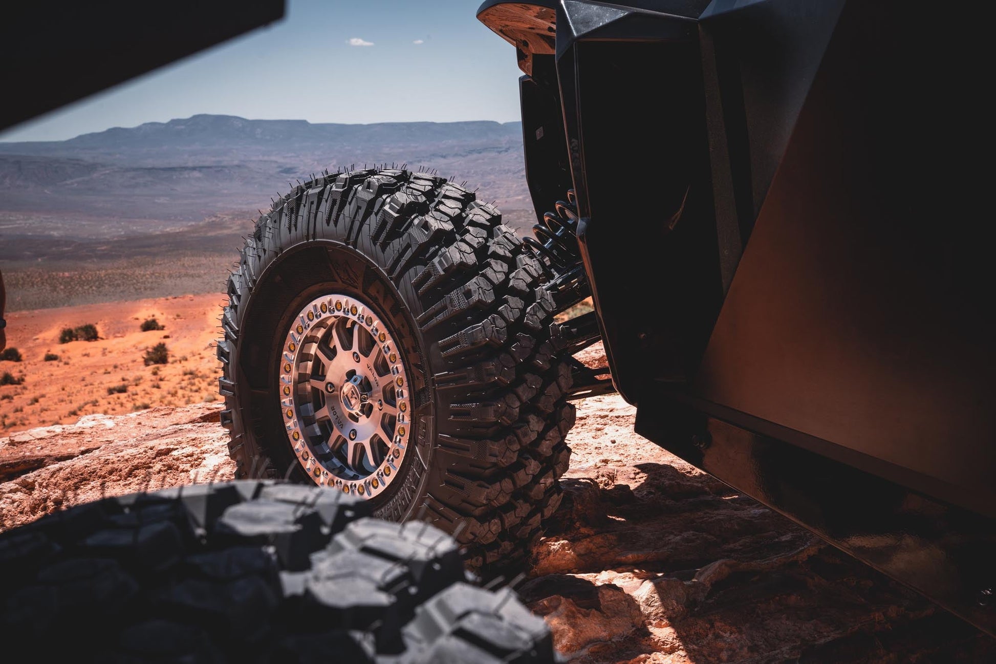 V09 Beadlock UTV Wheel Raw Machined