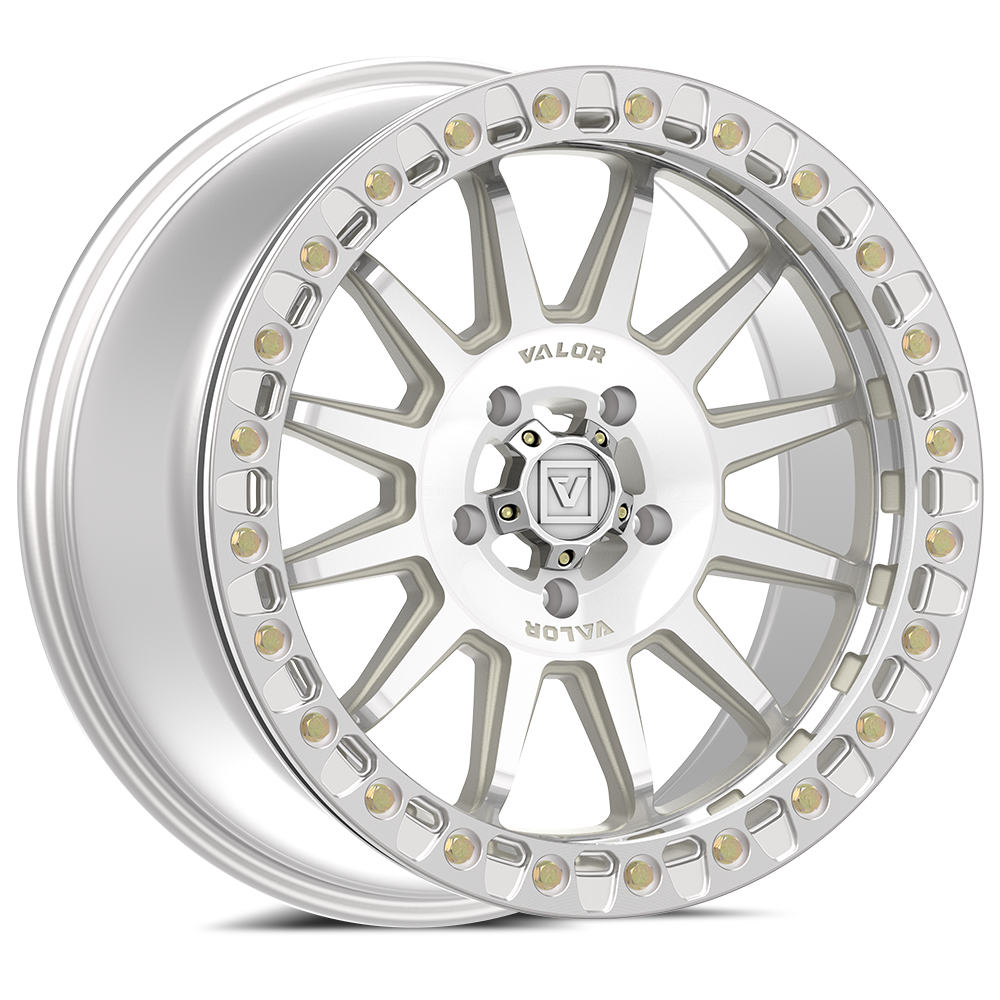 V09 Raw Machined UTV Beadlock - Valor Offroad