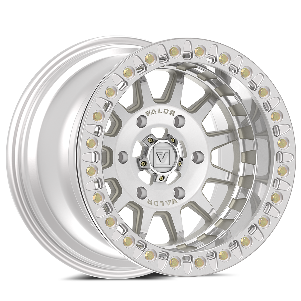 V09 Raw Machined UTV Beadlock - Valor Offroad