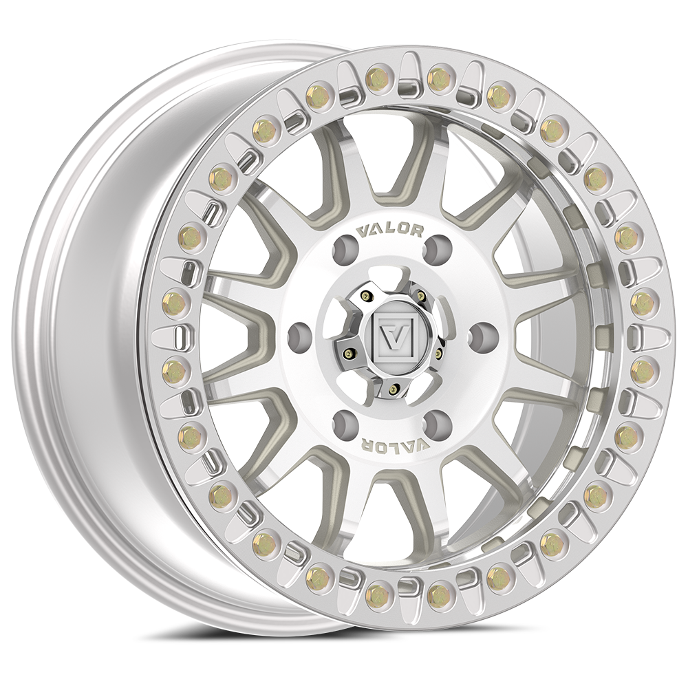 V09 Raw Machined UTV Beadlock - Valor Offroad
