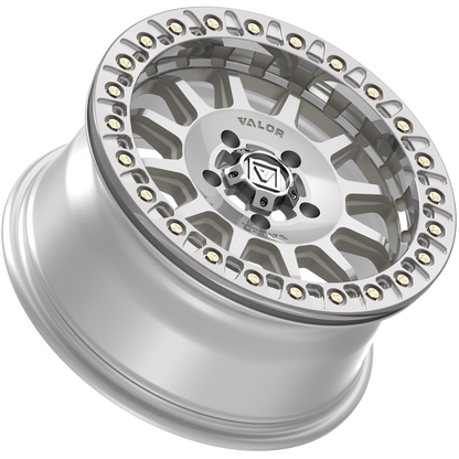 V09 Raw Machined UTV Beadlock - Valor Offroad