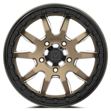 V15 Beadlock UTV Wheel in Satin Bronze - Valor Offroad